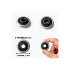 Kugellager für Rollläden Ø 40 mm - Innenring Ø 12 mm