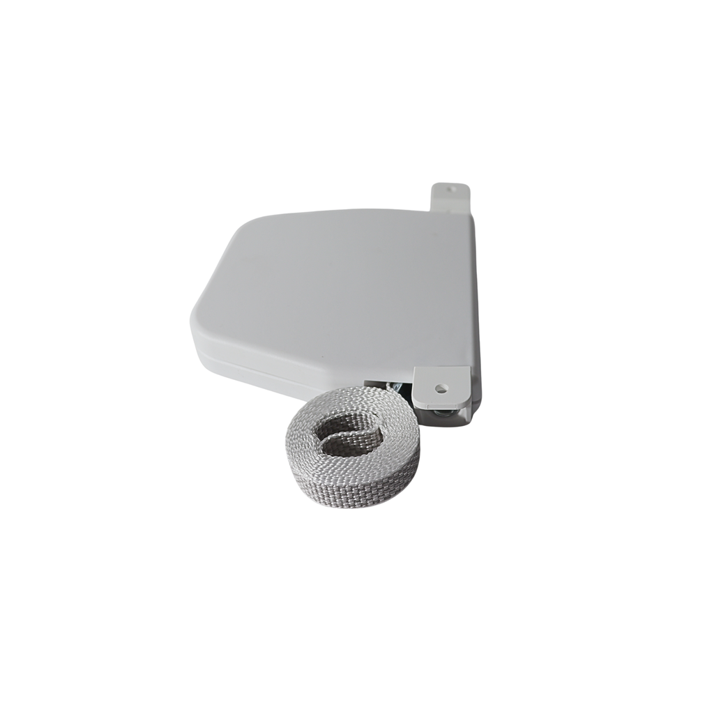 Schwenkwickler Aufputz Mini – Gurtwickler mit 5 m Rollladengurt (13 mm)