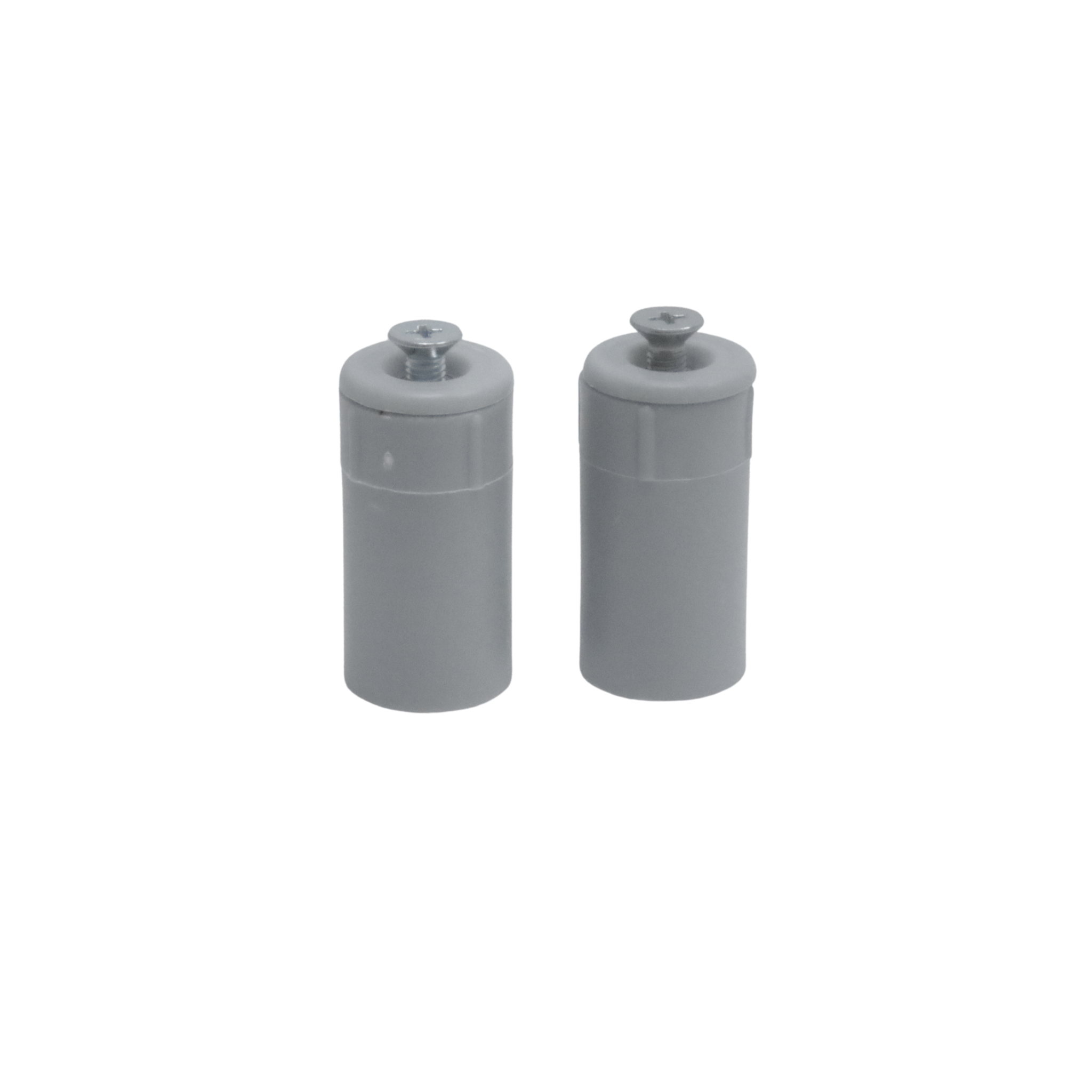 Rollladenstopper 42 mm – 2er Set Anschlagstopper für Rollläden (Weiß, Grau, Beige, Braun)